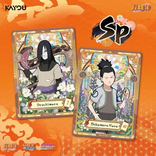 81ajtiliMYL._AC_SX679_ Naruto Collectible Cards Earth Scroll Collector Box — 5 Packs, 8 Cards Per Pack