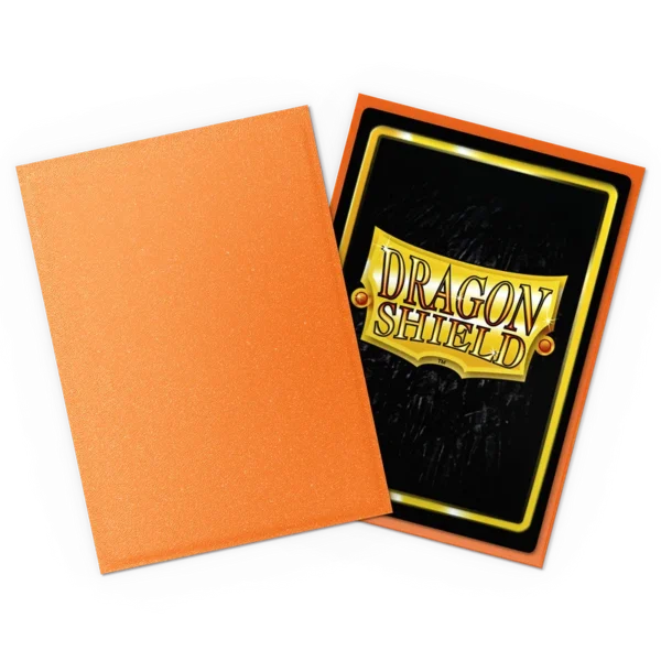 AT-11059-DS100-MATTE-23 Dragon shield Amber - Matte Sleeves 100 ct