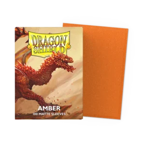 Dragon shield Amber - Matte Sleeves 100 ct