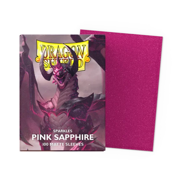 Dragon shield Pink Sapphire - Matte Sleeves 100ct