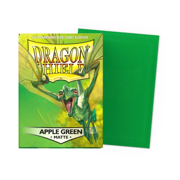 Dragon shield Apple Green - Matte Sleeves 100 ct