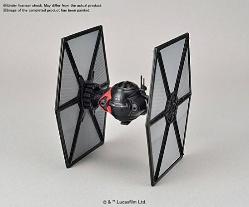 Bandai Hobby BAN203219 Star Wars First Order Special Forces Tie Fighter, escala 1 72 213 12 Star Wars Revell First Order Special Forces Tie Fighter Model Kit