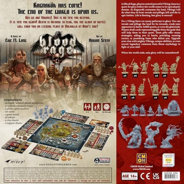 Blood Rage Core Box 123 Blood Rage Core Box (english)