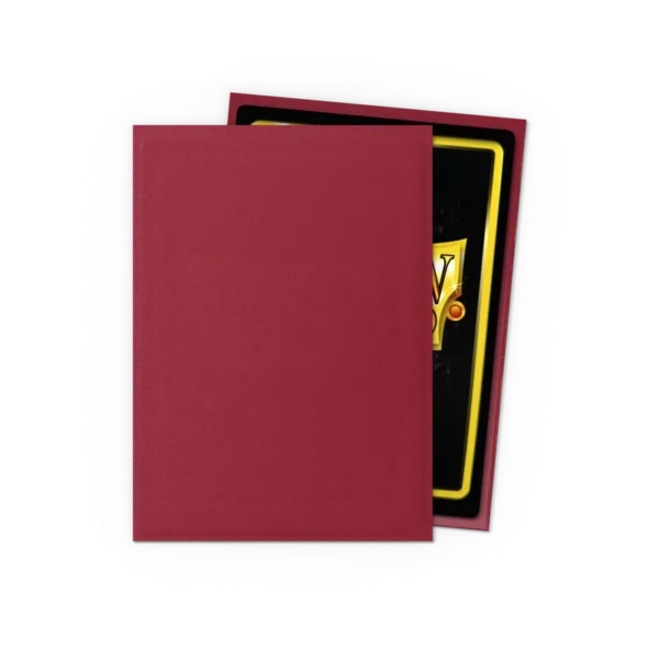Dragon shield Blood Red - Matte Sleeves 100 ct