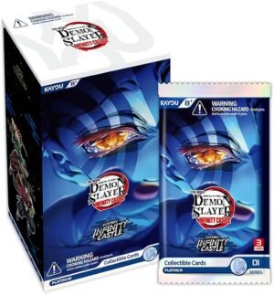 Demon Slayer Kimetsu no Yaiba Collectible Cards, Infinity Castle Edition, Series 1 booster Demon Slayer: Kimetsu no Yaiba Collectible Cards, Infinity Castle Edition, Series 1 box