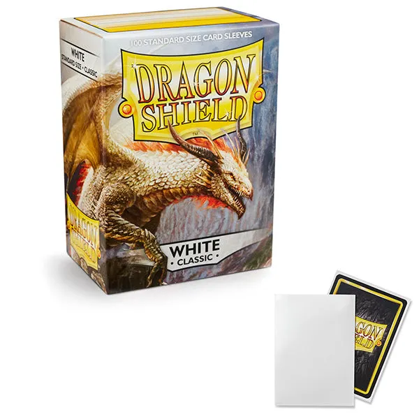 Dragon Shield Classic White Standard Size 100 ct