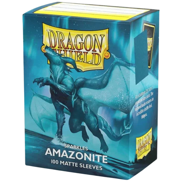 Dragon Shield Sparkles - Amazonite - Matte (100ct) 123 Dragon Shield: Sparkles - Amazonite - Matte (100ct)