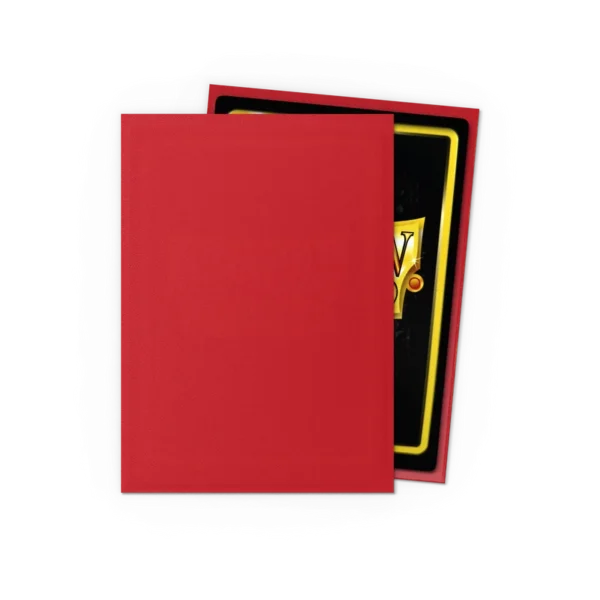 Dragon shield Ruby - Matte Sleeves 100 ct
