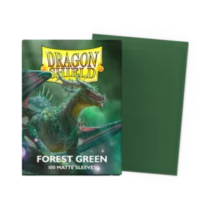 Dragon shield Forest Green - Matte Sleeves 100 ct