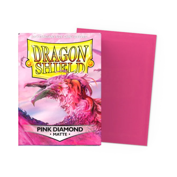 dragon shield Pink diamond matte 100ct