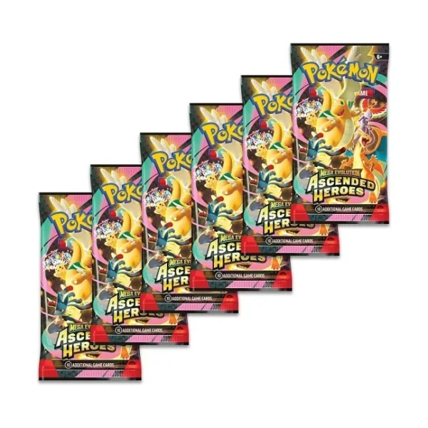 Pokemon TCG Mega Evolution 2.5 Ascended Heroes Booster Bundle – Español