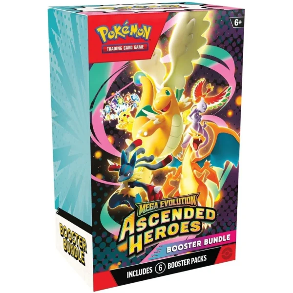 Pokemon TCG Mega Evolution 2.5 Ascended Heroes Booster Bundle – Español