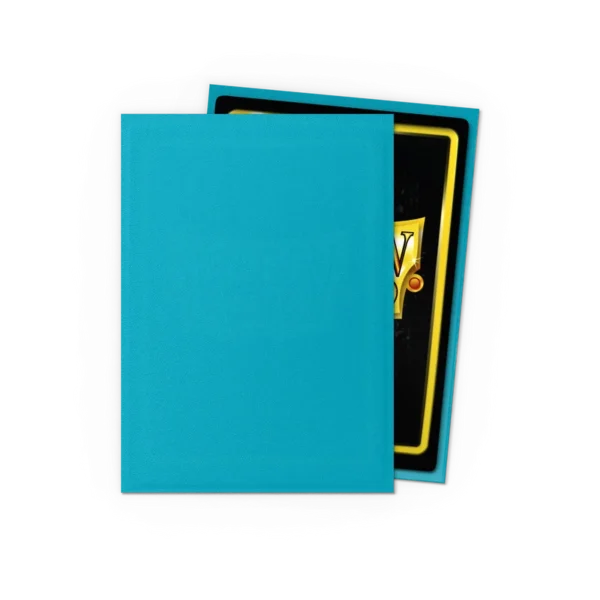 Turquoise - Players2 Choice Matte Sleeves 213 (1) Dragon shield Turquoise - Players' Choice Matte Sleeves 100 ct