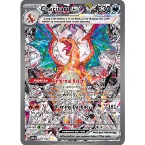 223/197 Charizard ex : Special Illustration Rare Card : SV03 Obsidian Flames