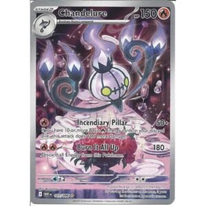 103/086 Chandelure : Illustration Rare Card : SV-10.5 White Flare